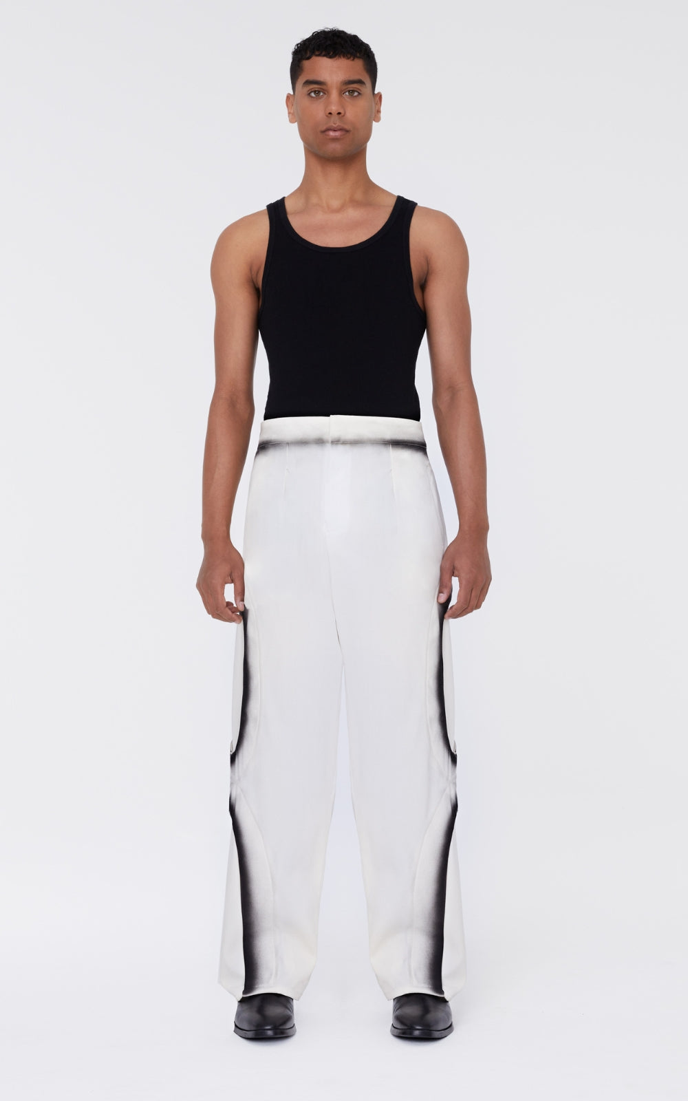 Airbrushed Layered Trouser