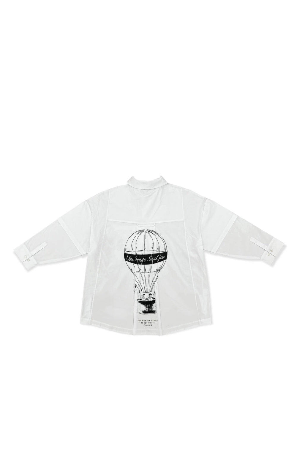 Sans Gêne x BD Layered Sleeve Shirt In White