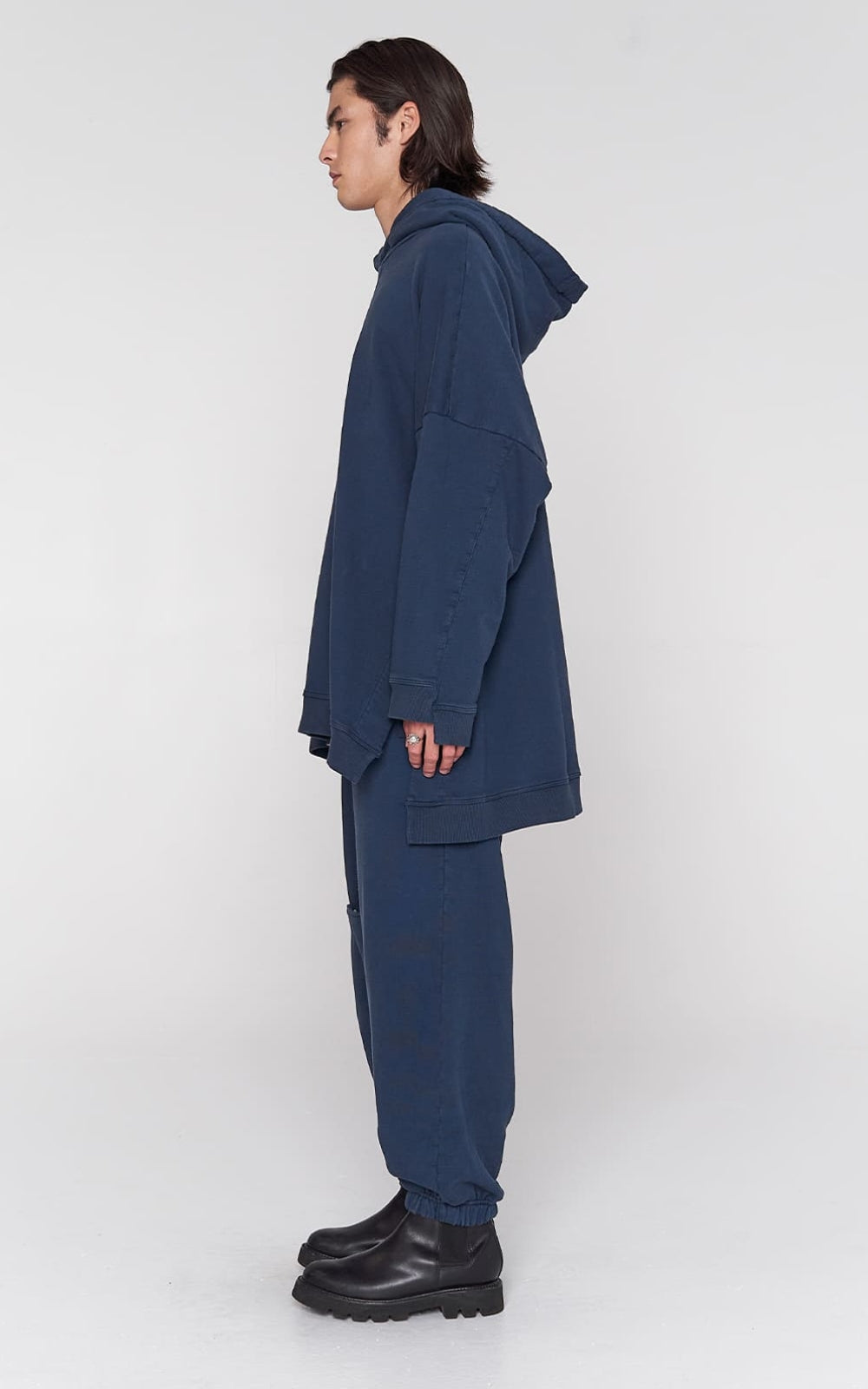 Maxi Hoodie in Navy