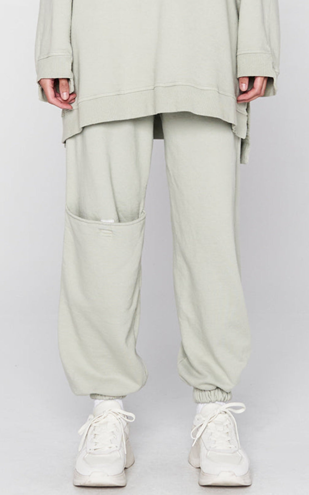 Maxi Pocket Jogger in Sage