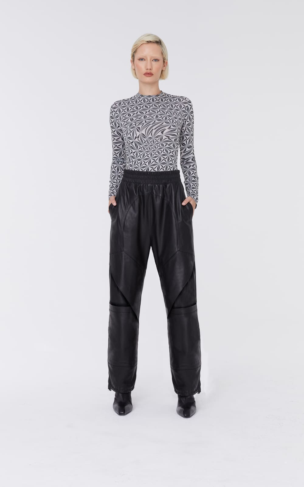 sans-gene-brown-long-sleeve-shirt-frontview