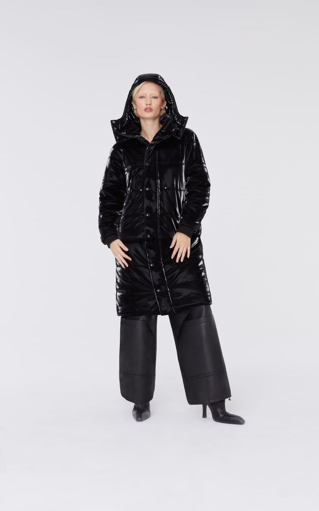 sans-gene-black-quilted-puffer-frontview