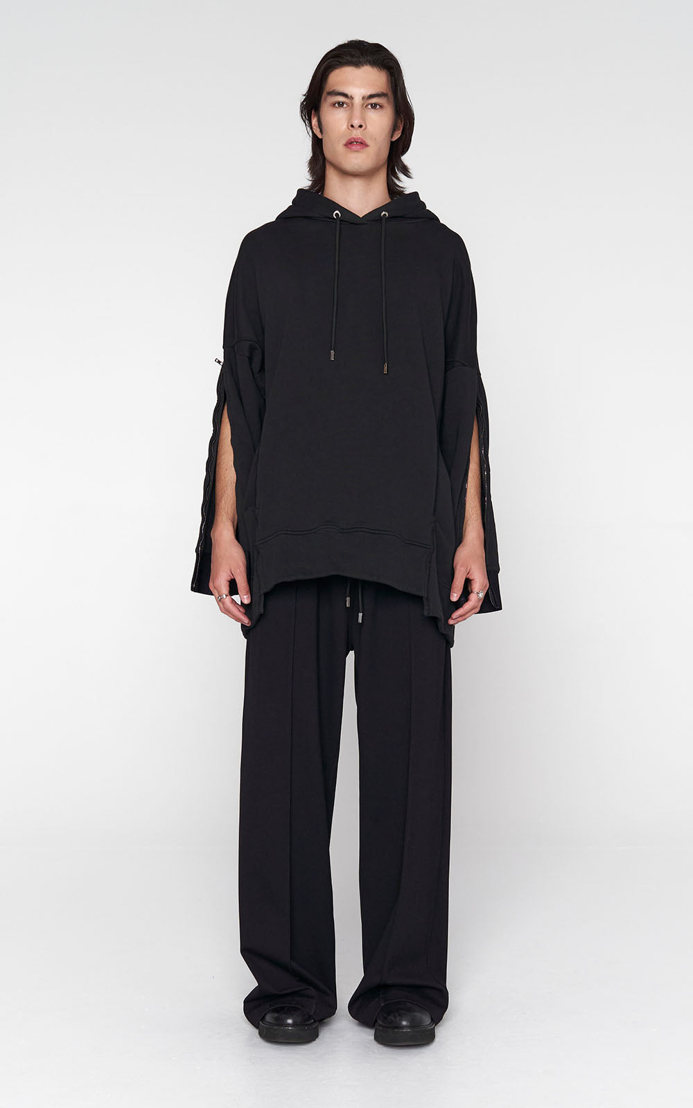 Oversized Lounge Pant in Black