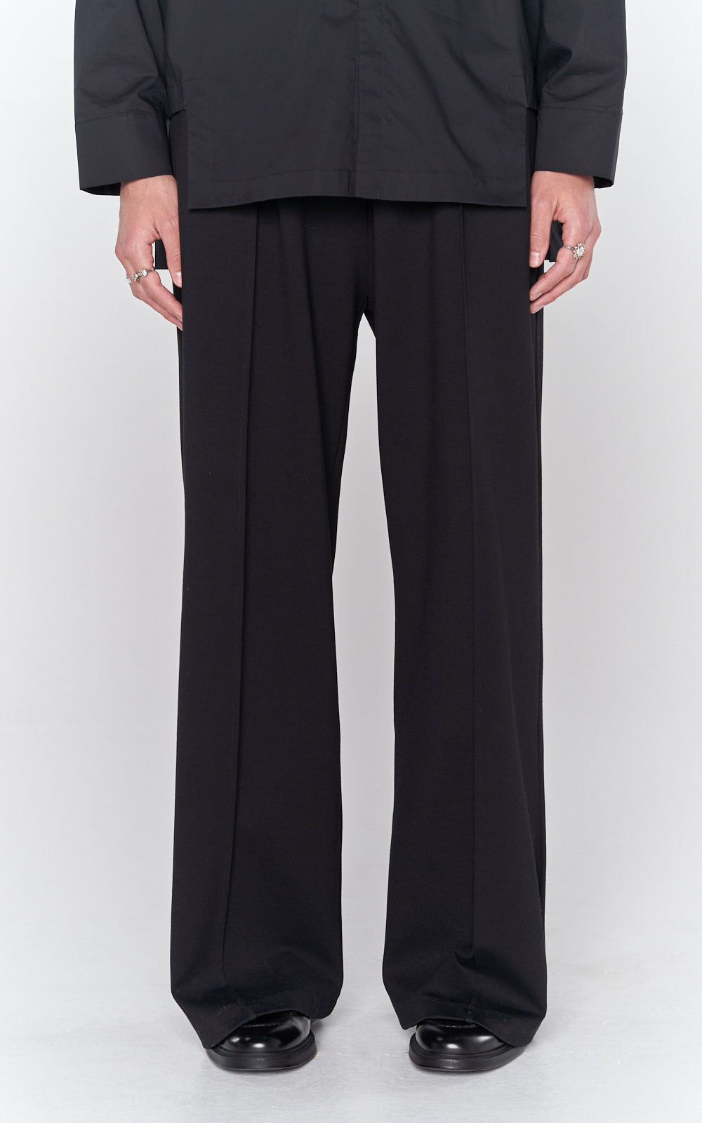 Oversized Lounge Pant In Black Sans GÊne 1515