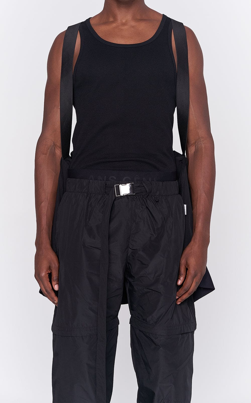 sans-gene-convertible-nylon-pants-in-black