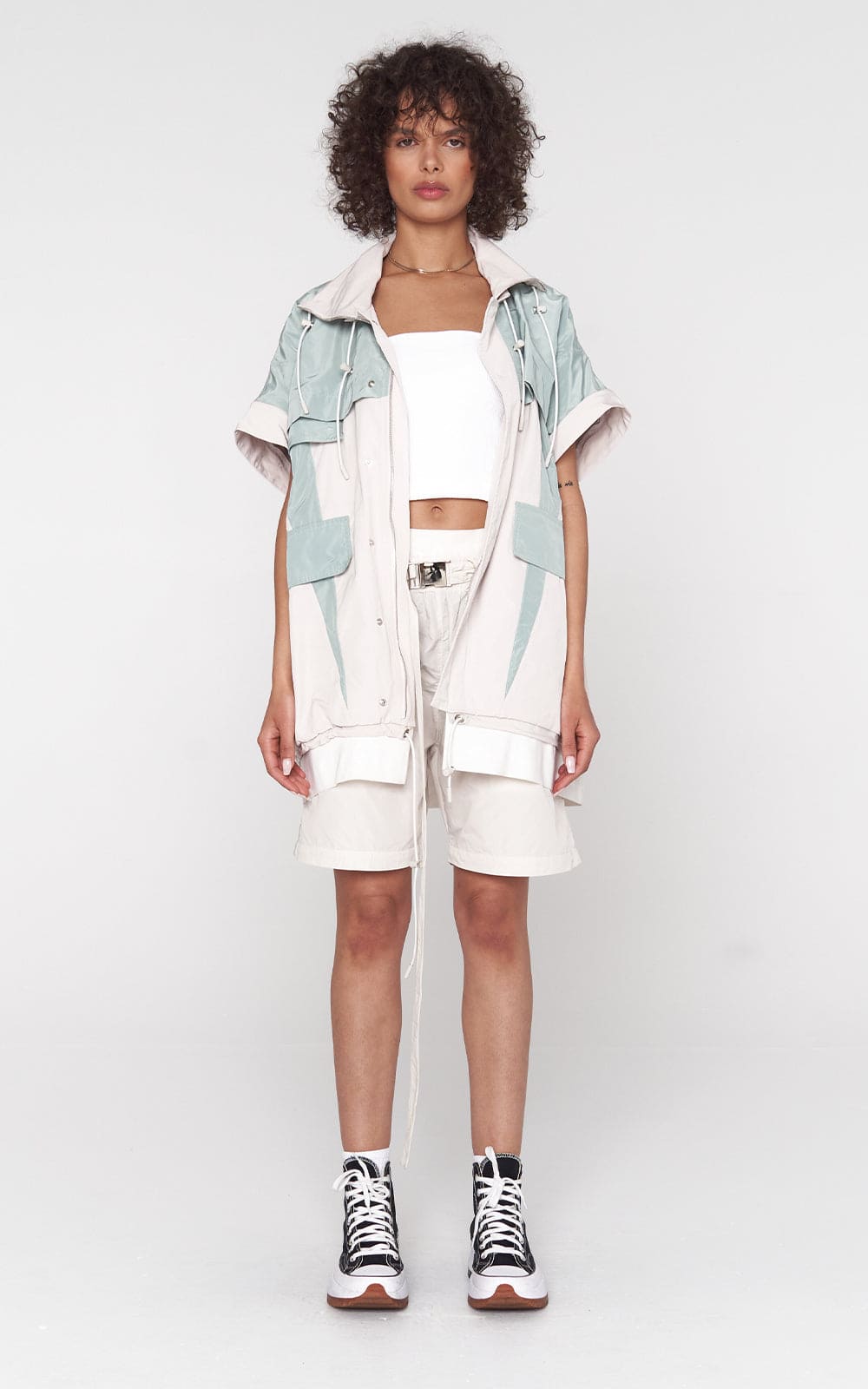 sans-gene-ivory-nylon-jacket-frontview-2