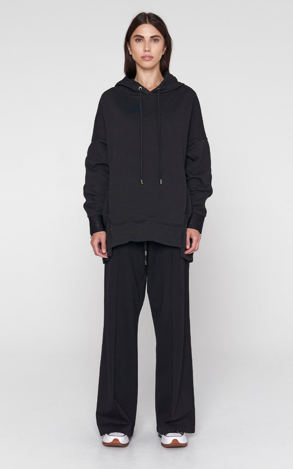 Oversized Lounge Pant in Black