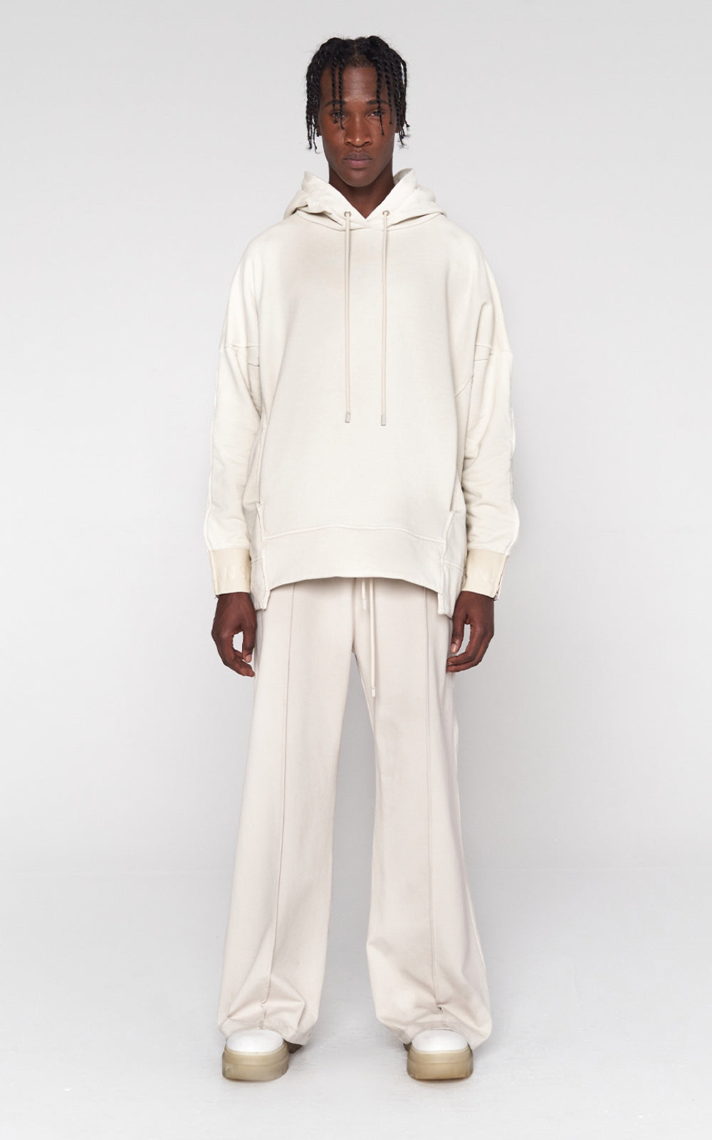 Oversized Lounge Pant in Bone