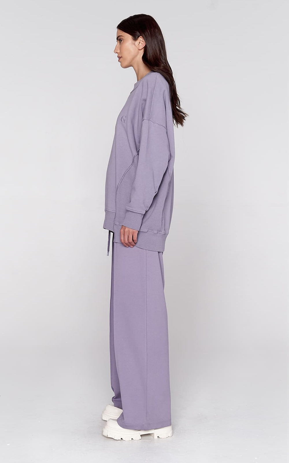 Oversized Lounge Pant in Lavender