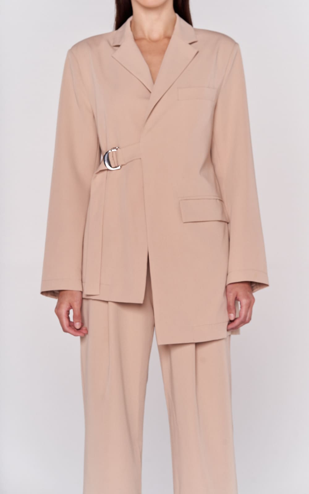 sans-gene-brown-twill-blazer-close-up
