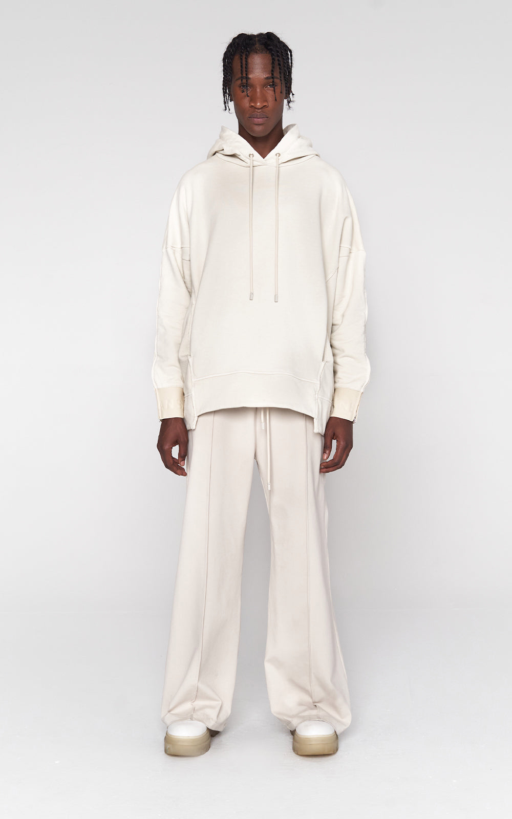 Oversized Lounge Pant in Bone
