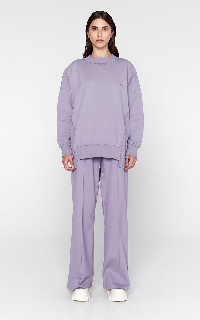 Oversized Lounge Pant in Lavender